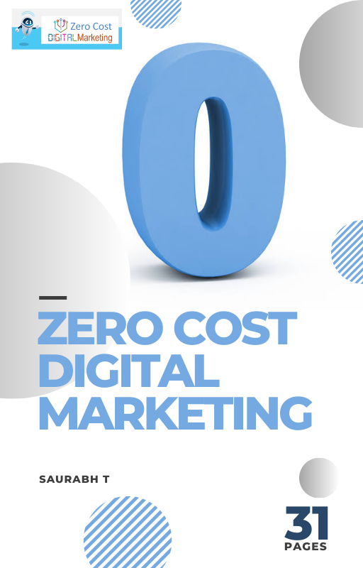 digital-product | Free E-book on Zero Cost Digital Marketing